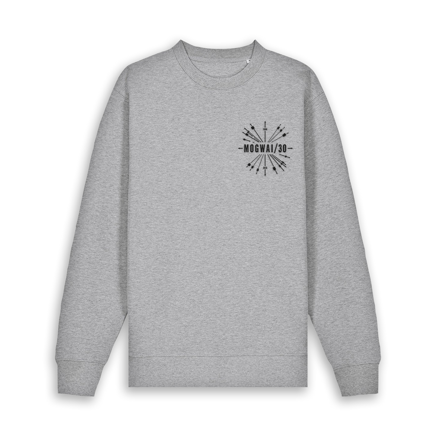 Happy Tears | Grey Crewneck Sweatshirt