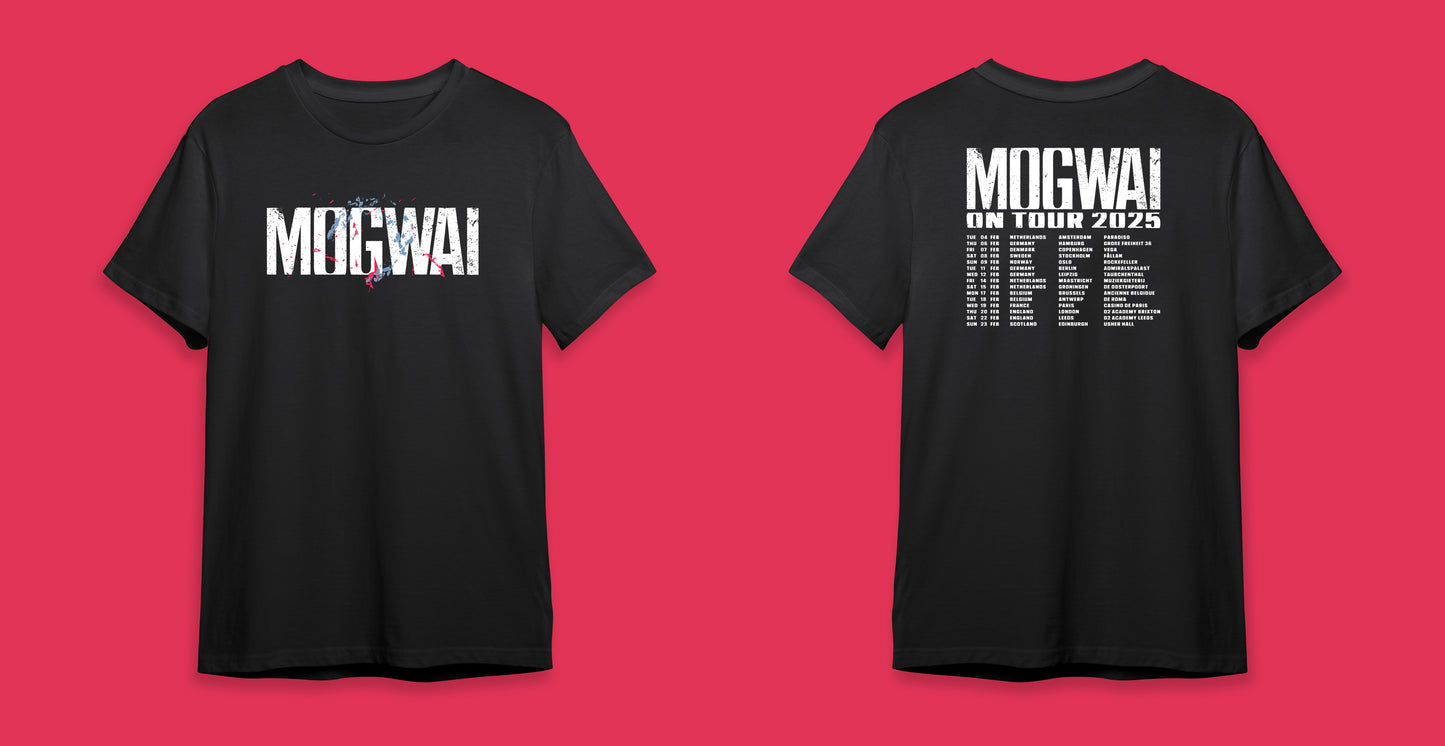 The Bad Fire | Black Logo Feb 2025 EU/UK Tour T-shirt