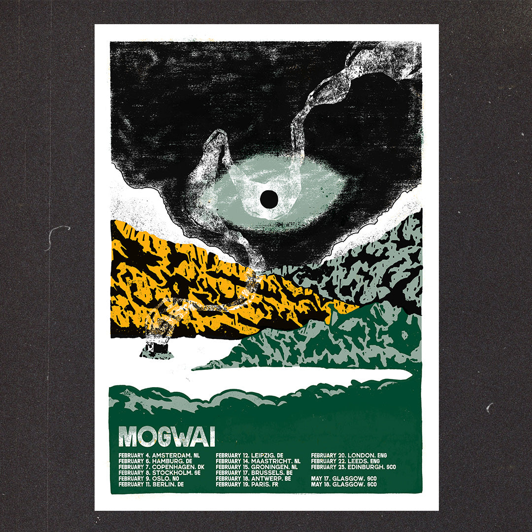 Mogwai 2025 EU/UK Tour - Exclusive Print