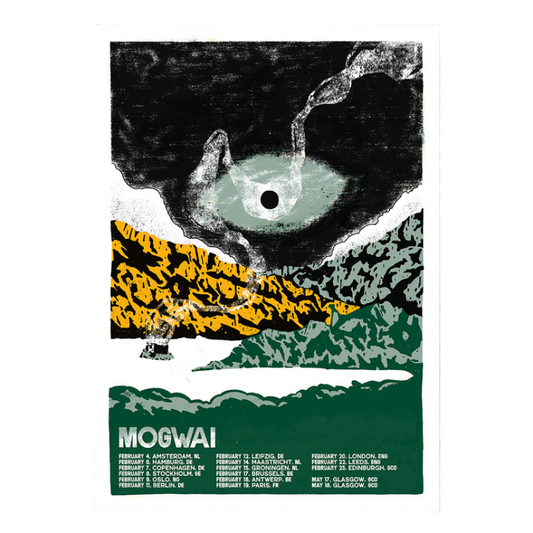 Mogwai 2025 EU/UK Tour || Exclusive Print