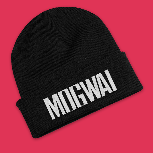 Mogwai || White Logo Beanie