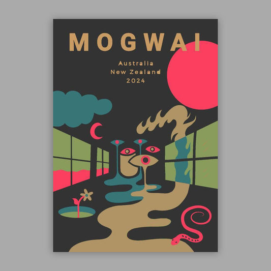 Mogwai AUS/NZ 2024 Tour - Exclusive Print