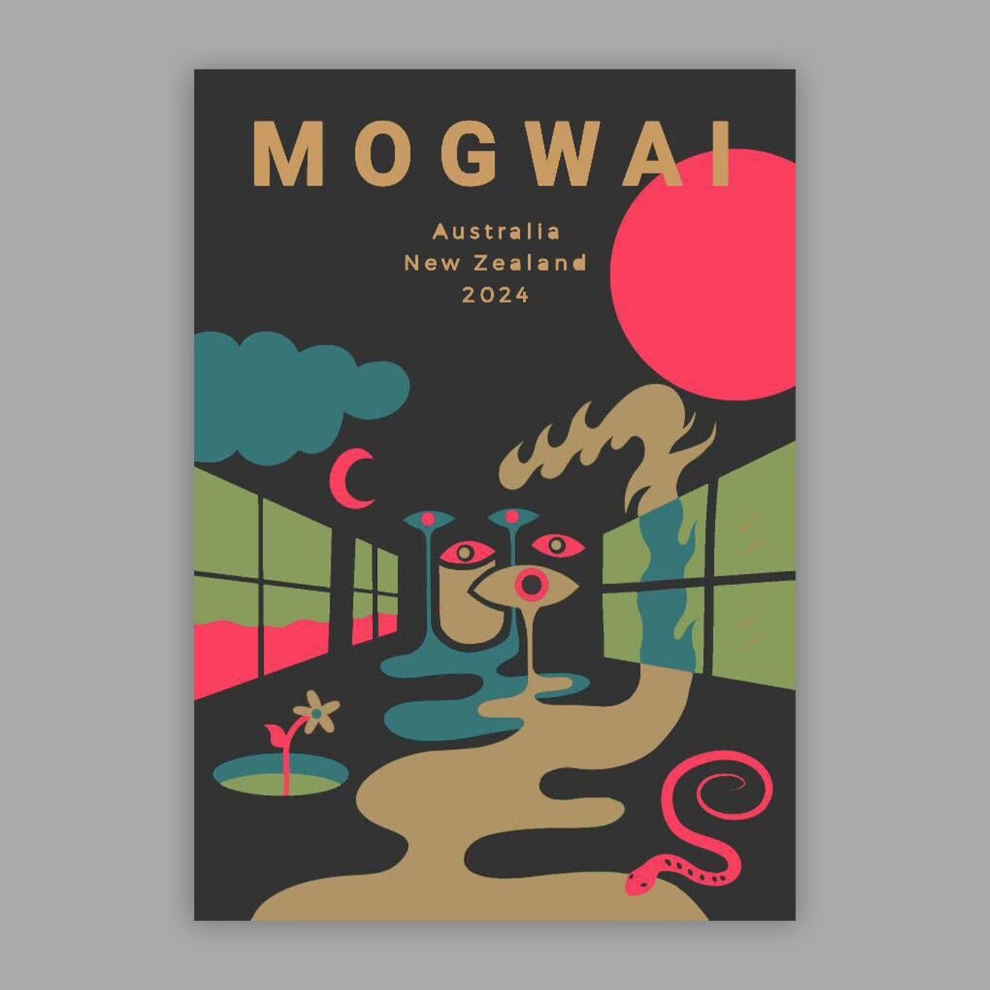 Mogwai AUS/NZ 2024 Tour | Exclusive Print