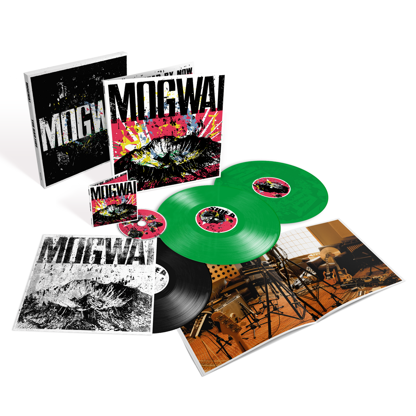 Official Mogwai The Bad Fire | Deluxe Vinyl Boxset – Mogwai
