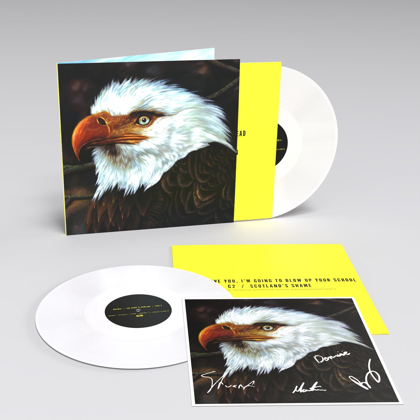 PRE ORDER: The Hawk Is Howling (Remastered) | Limited Edition Colour Vinyl & Signed Art Print