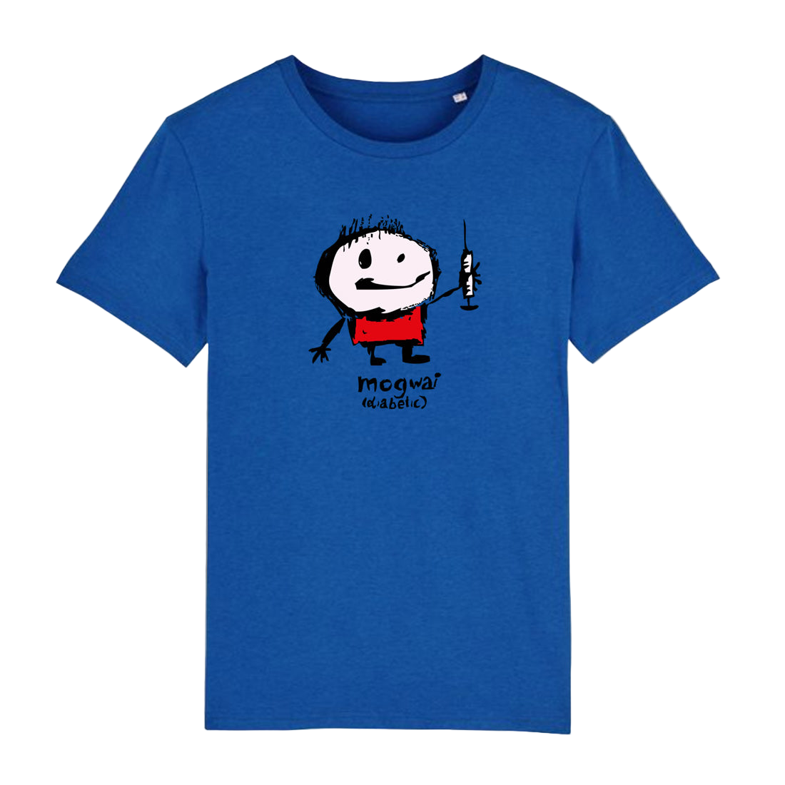 Mogwai Diabetic | Blue T-Shirt
