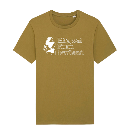 Mogwai From Scotland | Olive Green T-Shirt